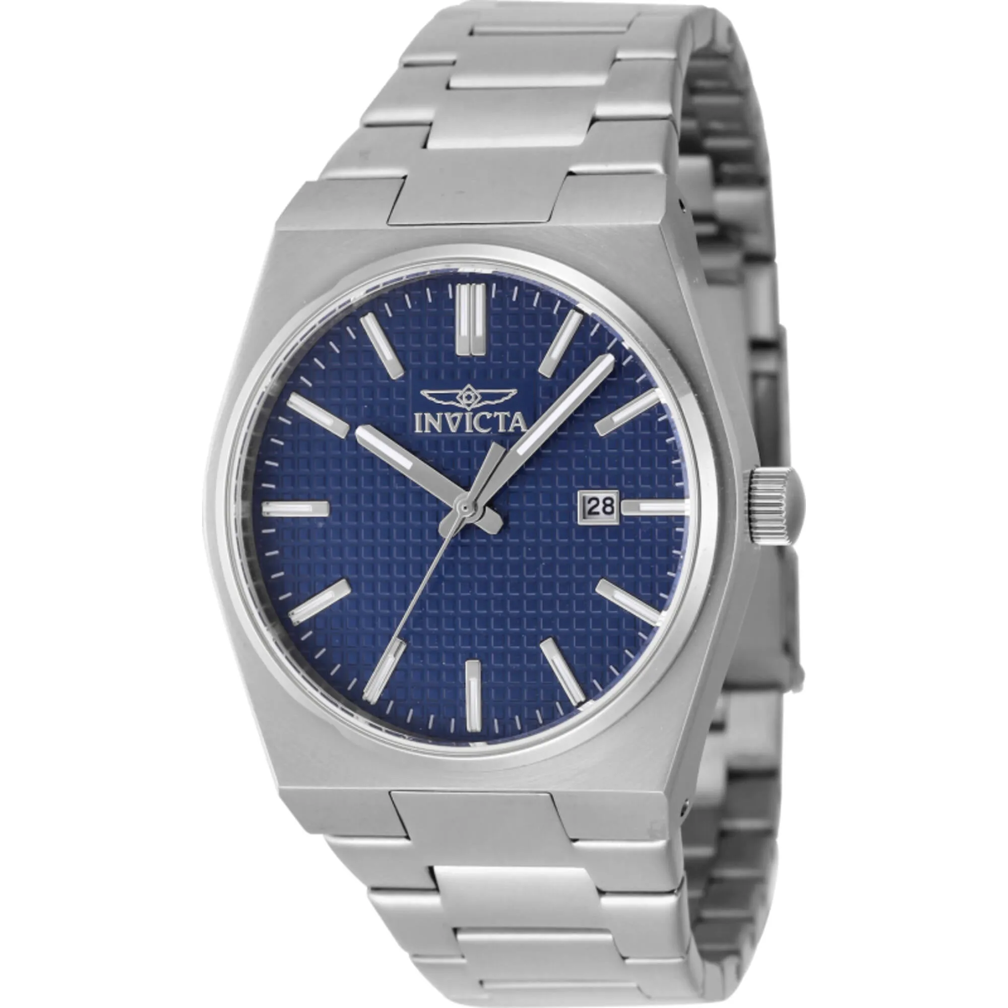 Invicta Men's Watch - Speedway Quartz Blue Dial Stainless Steel Bracelet Date | 48390 Invicta Men's Watches