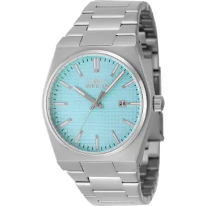 Invicta Men's Watch - Speedway Quartz Light Blue Dial Silver Steel Bracelet | 48394 Invicta Men's Watches