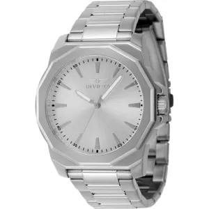 Invicta Men's Watch - Speedway Quartz Silver Brass Dial Silver Tone Bracelet | 46832 Invicta Men's Watches