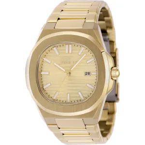 Invicta Men's Watch - Speedway Yellow Gold Plated Stainless Steel Bracelet | 48520 Invicta Men's Watches