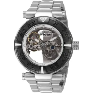 Invicta Men's Watch - Subaqua Automatic Rotating Bezel Silver Steel Bracelet | 45893 Invicta Men's Watches