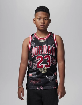 Jordan 23 Striped Jersey Grade-School Apparel finds Fashion storage (wardrobes, hangers, etc.)