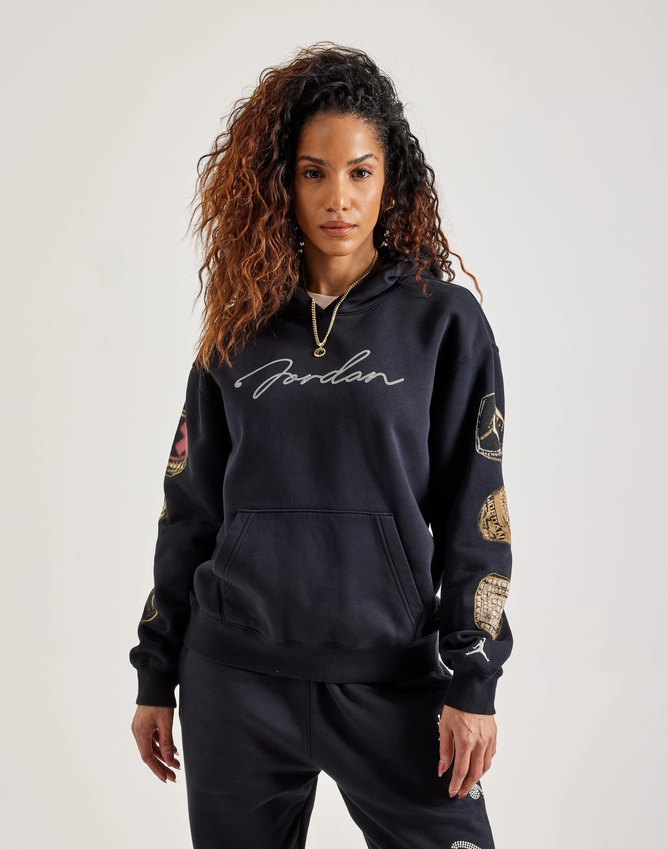 Jordan Brooklyn Fleece Hoodie Fashion culture Fashion models