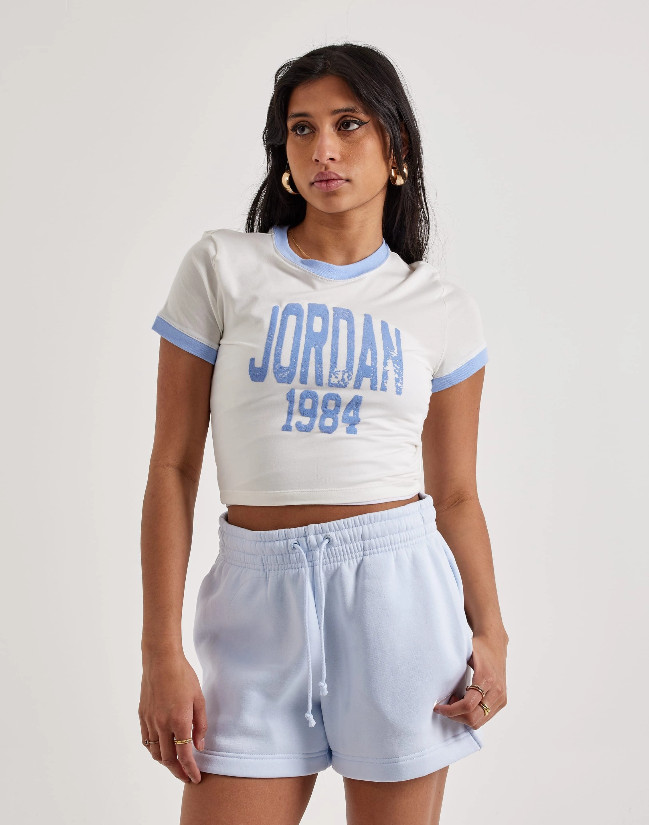 Jordan Cropped Graphic Tee Fashion catalog Fashion boutiques