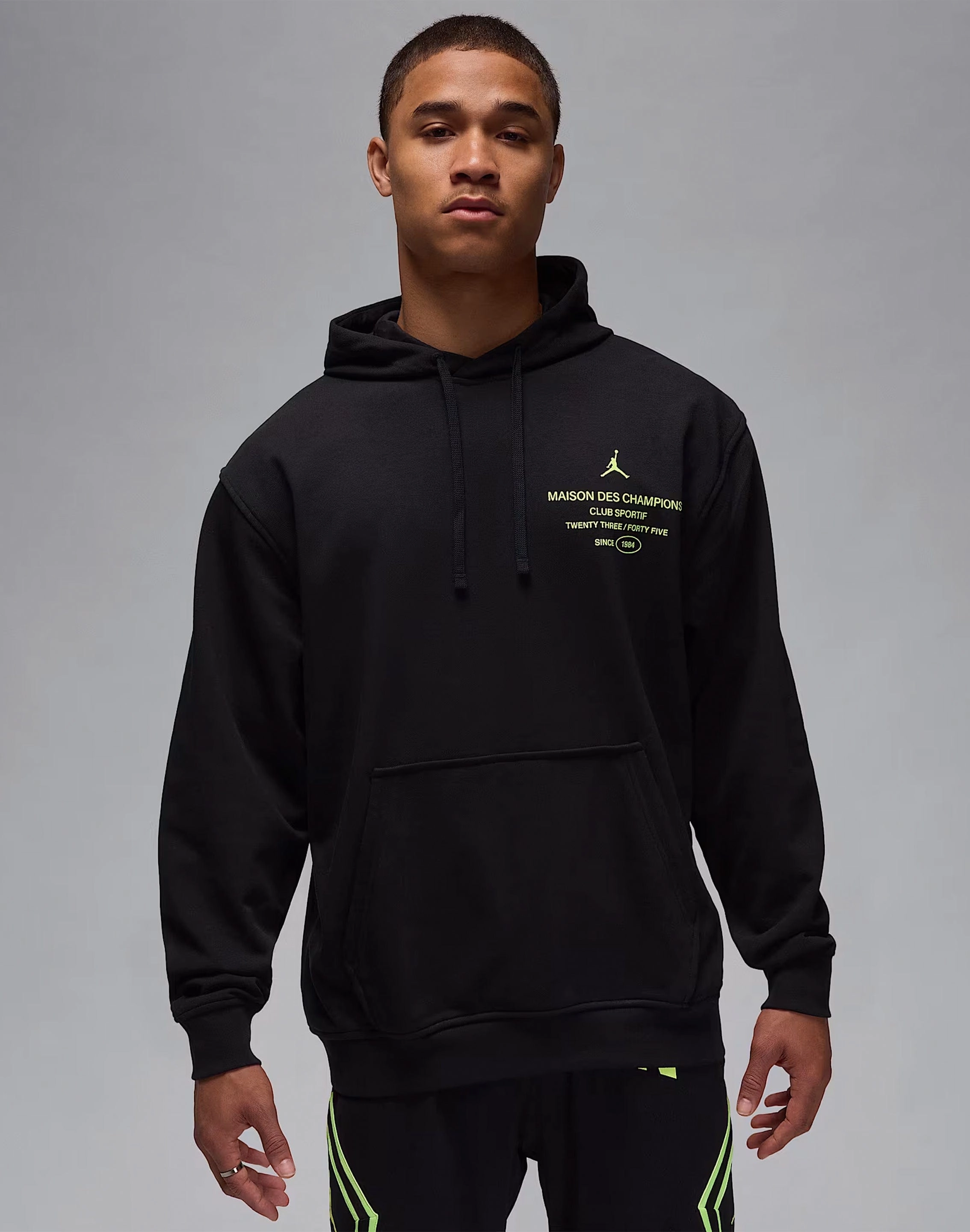 Recycled fashion materials Jordan Dri-FIT Fleece Hoodie Denim - based fashion