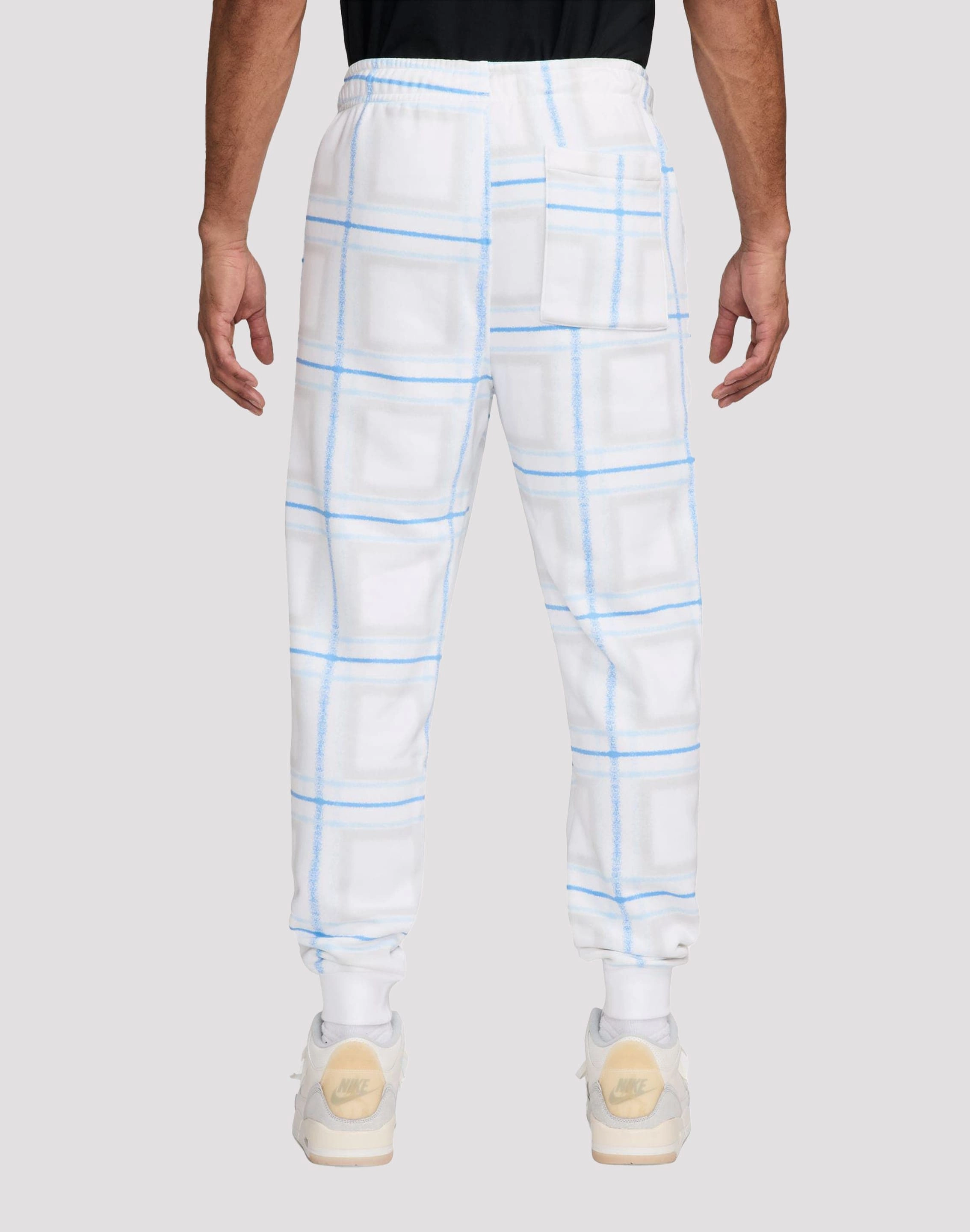 Jordan Essentials Fleece Holiday White Plaid Pants Free shipping offers