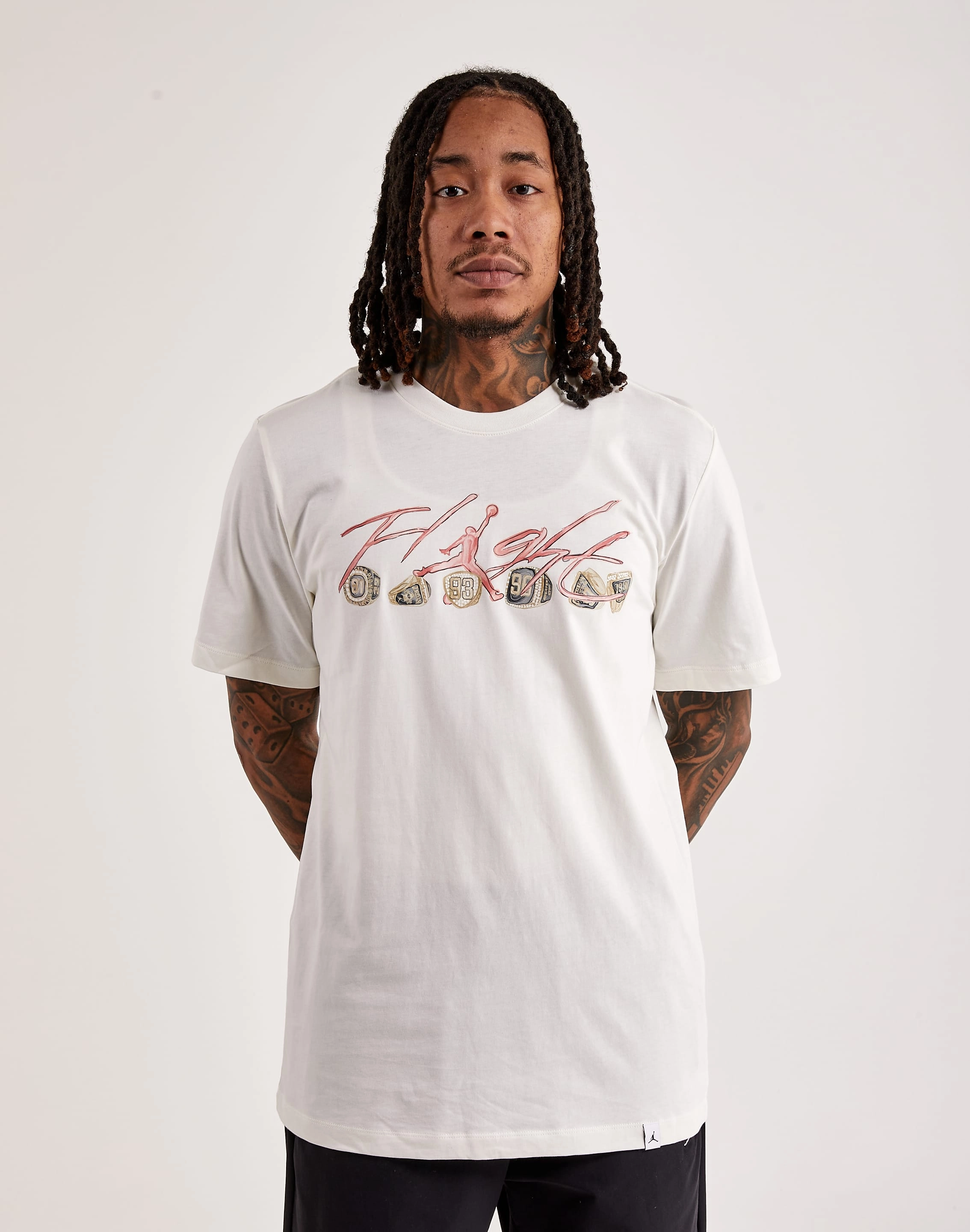 Clothing types Jordan Flight Essential Rings Tee Evening wear