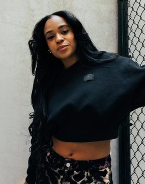 Jordan Flight Fleece Cropped Sweatshirt Lingerie and intimates Suede - finished fashion