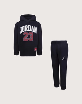 Jordan Jersey Pack Pullover Set Pre-School Leather - material fashion Lace - detailed fashion