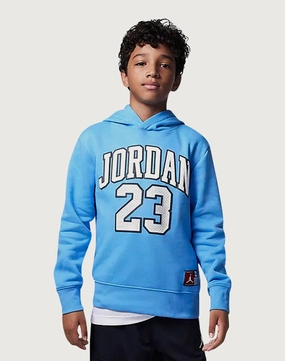 Jordan Jersey Pullover Hoodie Grade-School Lace - detailed fashion Clothing types