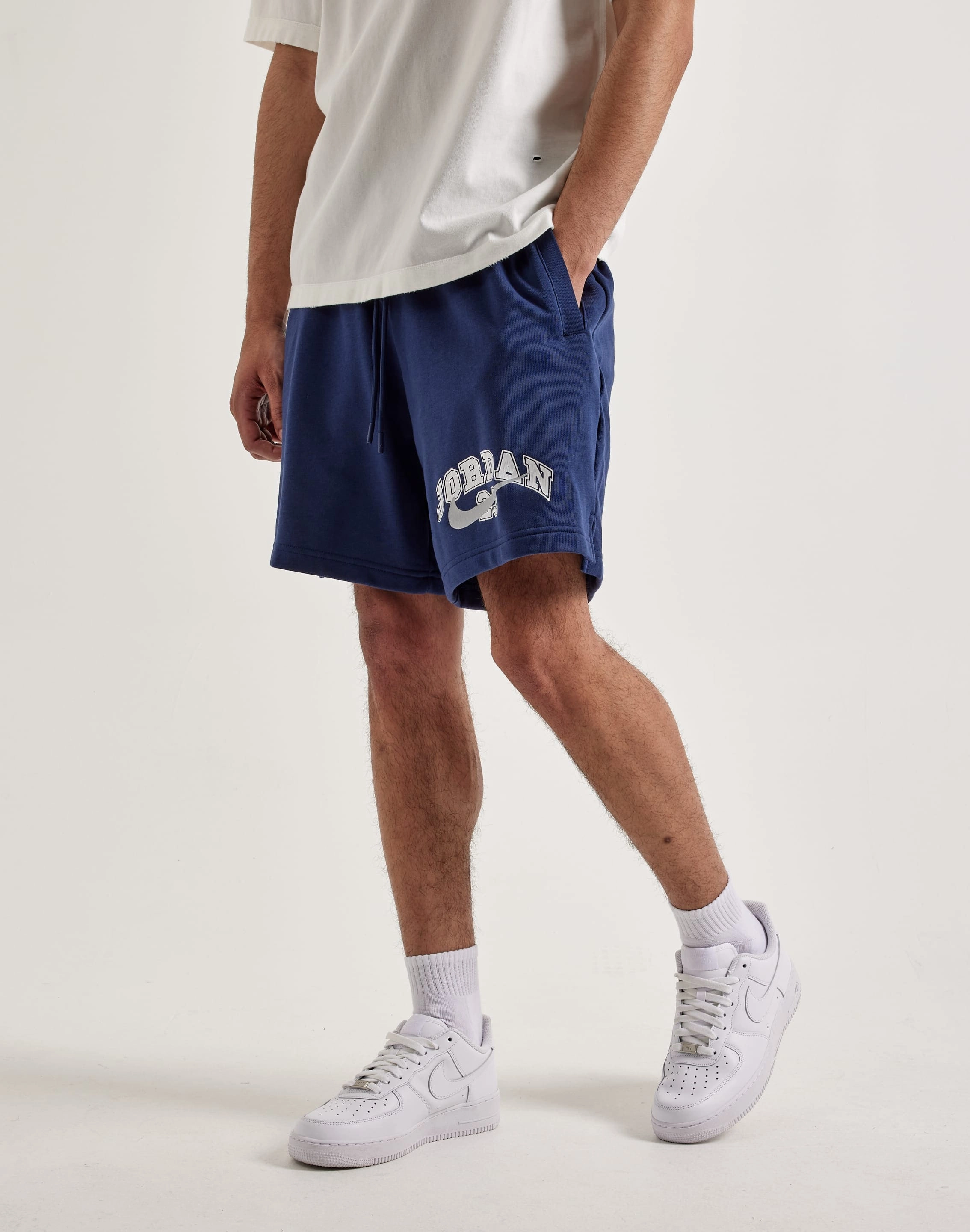 Jordan MVP Fleece Shorts Denim - based fashion