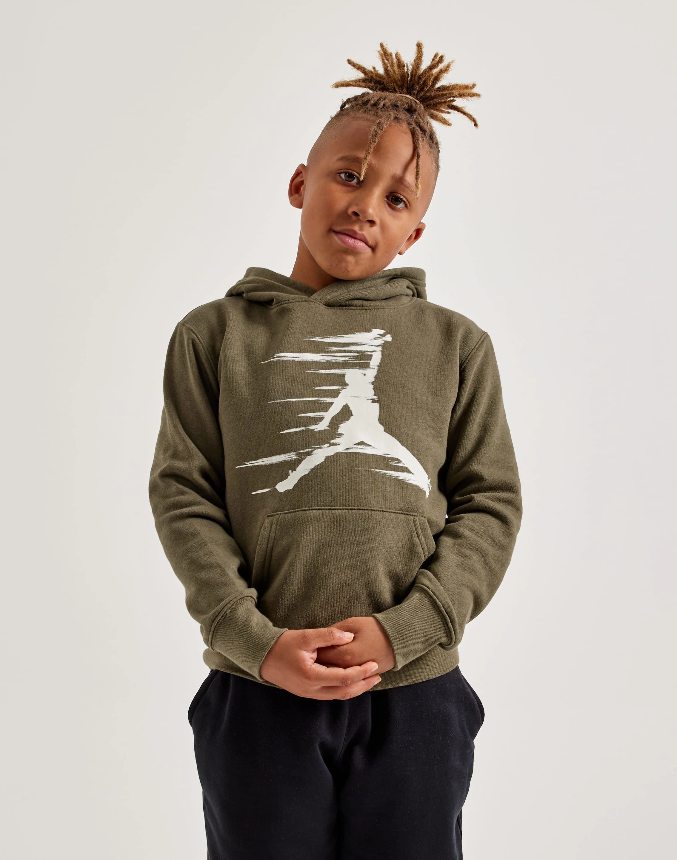 Jordan MVP Jumpman Fleece Hoodie Grade-School Embroidered fashion Wool - sourced fashion