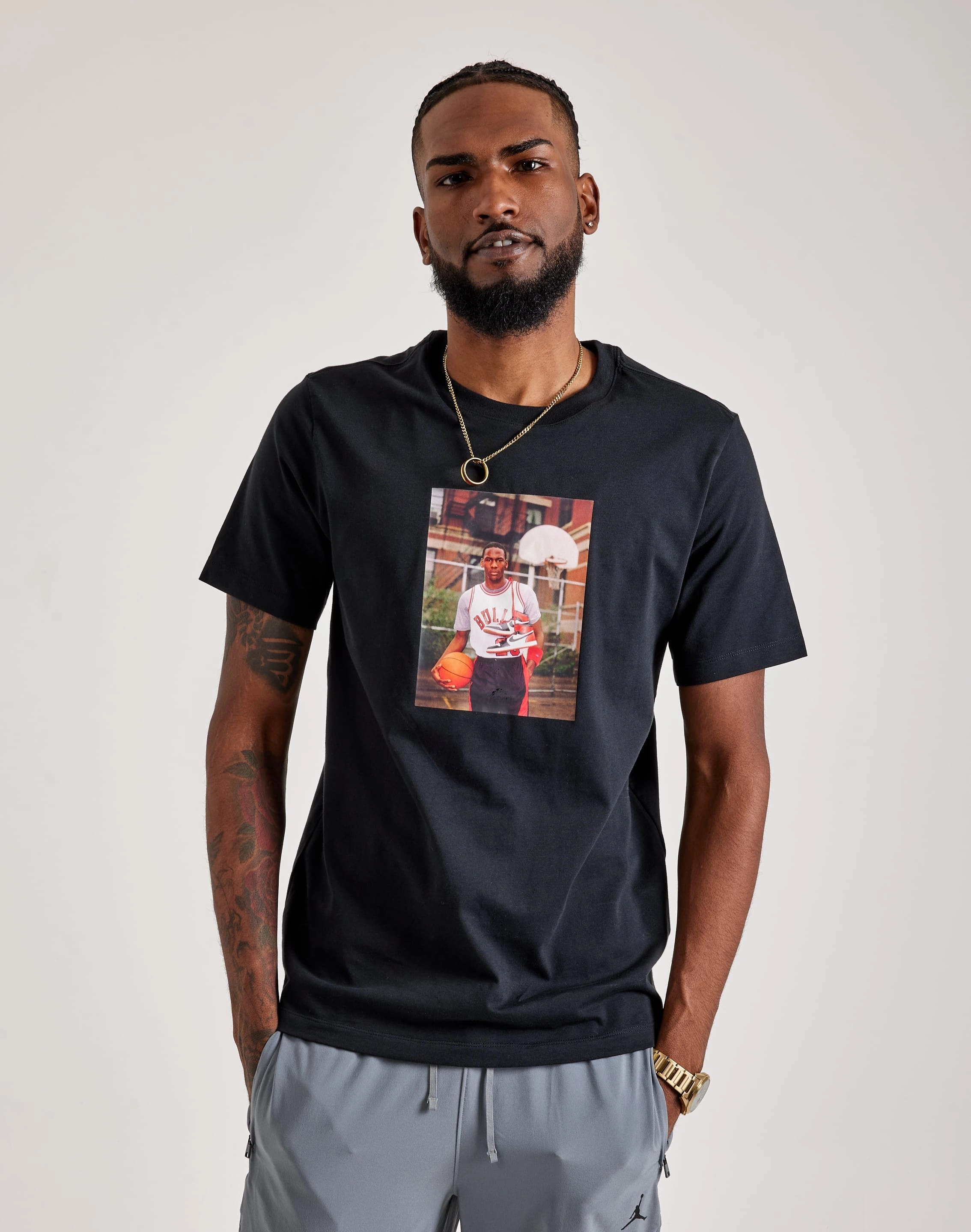 Jordan Photo Tee Formal wear selections Fashion swaps