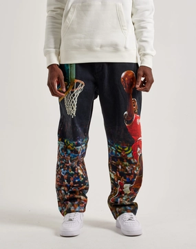 Jordan Printed Twill Pants Recycled fashion materials Retro fashion finds