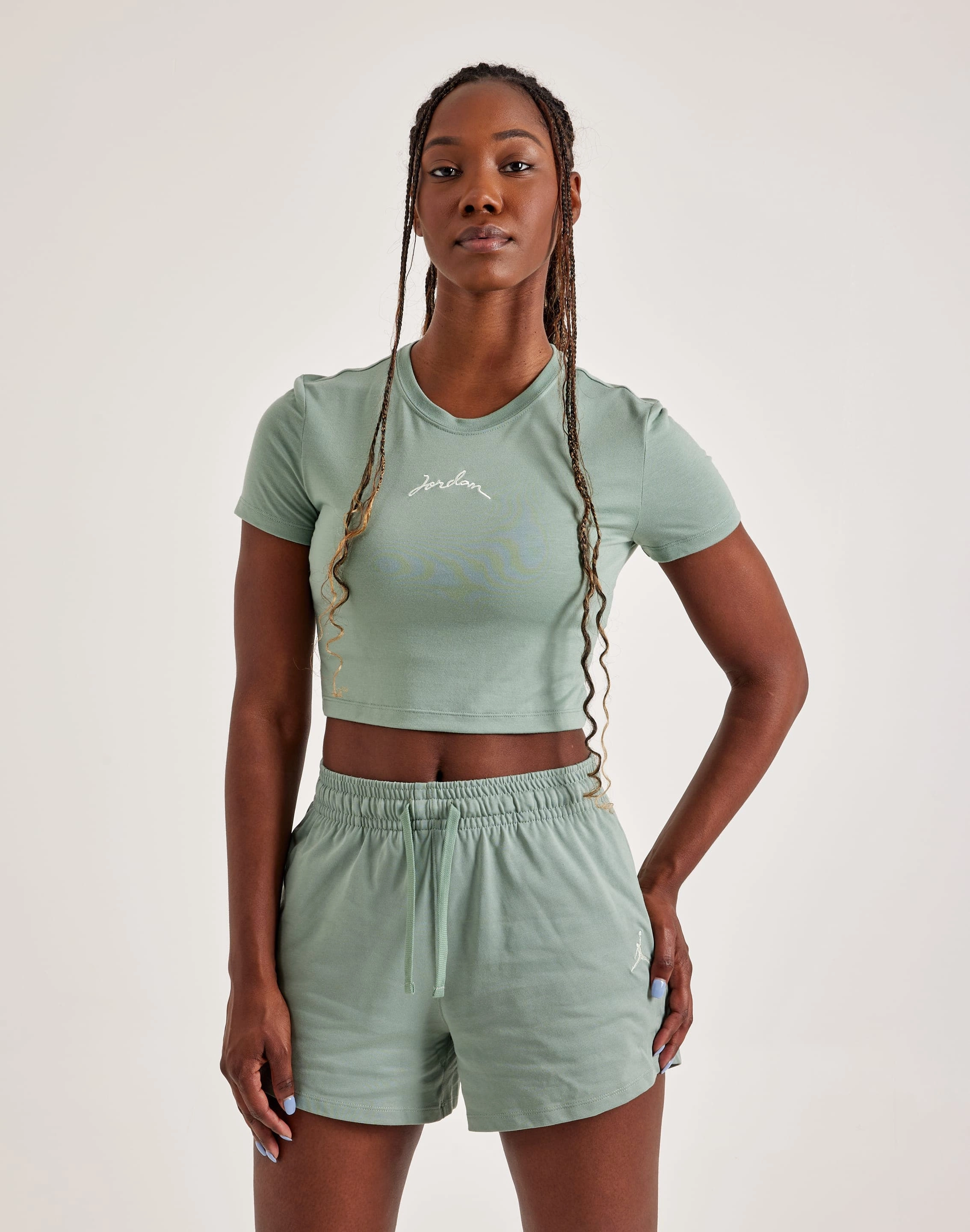 Jordan Slim Cropped Tee Fashion boutiques