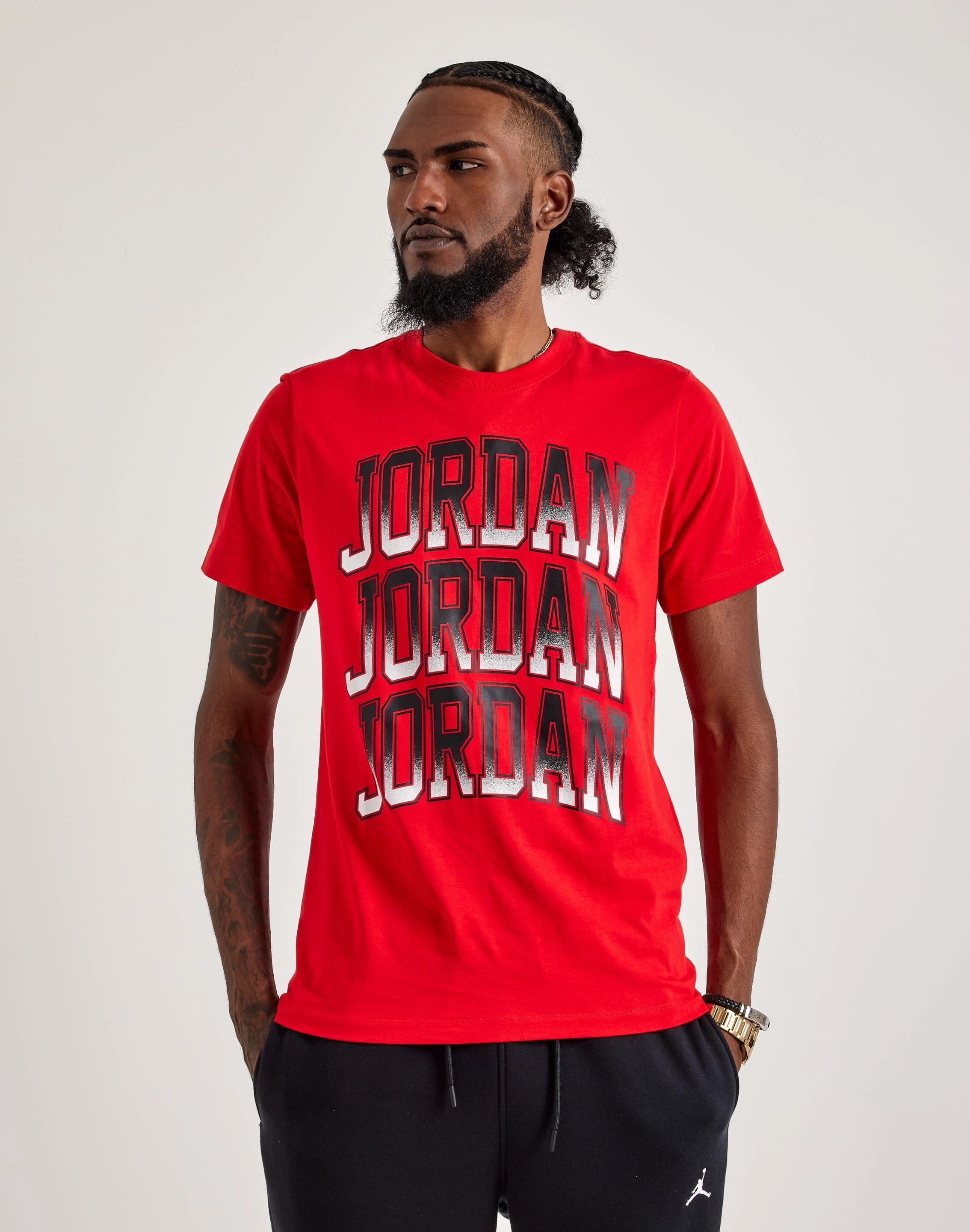 Jordan Stack Tee Modern fashion Silk - fabric fashion
