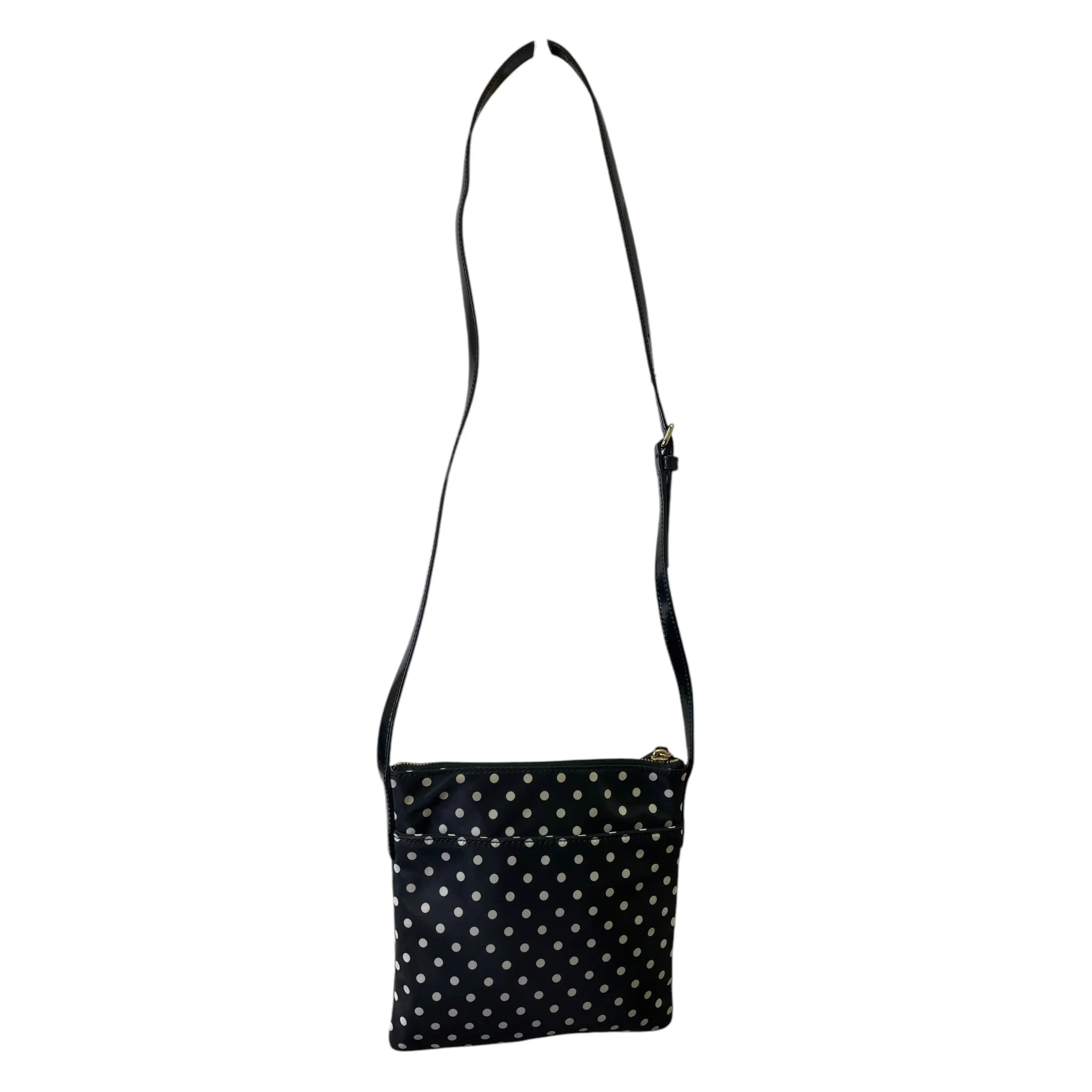 Kate Spade Bags Crossbody Designer By Kate Spade In Black & White, Size:Medium