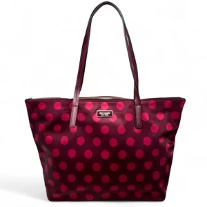 Kate Spade Bags Hayden Nylon Top Zip Tote Designer By Kate Spade In Blackberry, Size: Medium