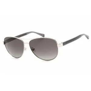 Kate Spade Men's Sunglasses - Palladium Silver Metal Aviator Frame | Fara/S 010/WJ Kate Spade Sunglasses