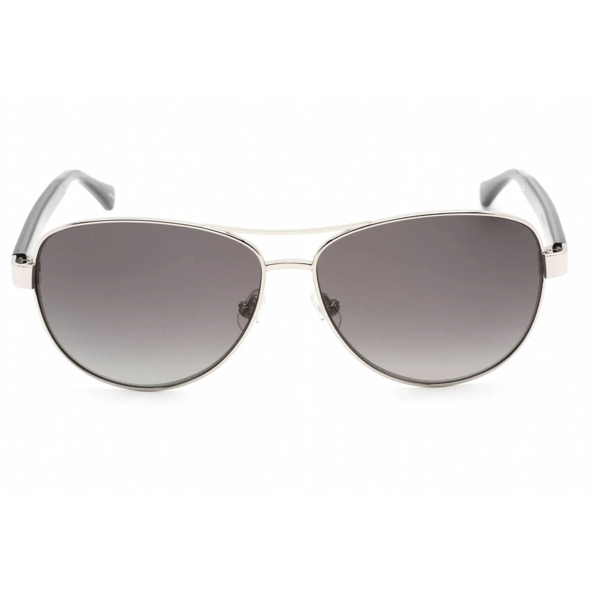 Kate Spade Men's Sunglasses - Palladium Silver Metal Aviator Frame | Fara/S 010/WJ Kate Spade Sunglasses