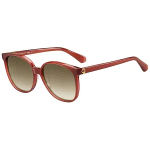 Kate Spade Women's Sunglasses - Alianna-G/S Salmon Red Square Frame | ALIANNA-G S 09R6 Kate Spade Sunglasses