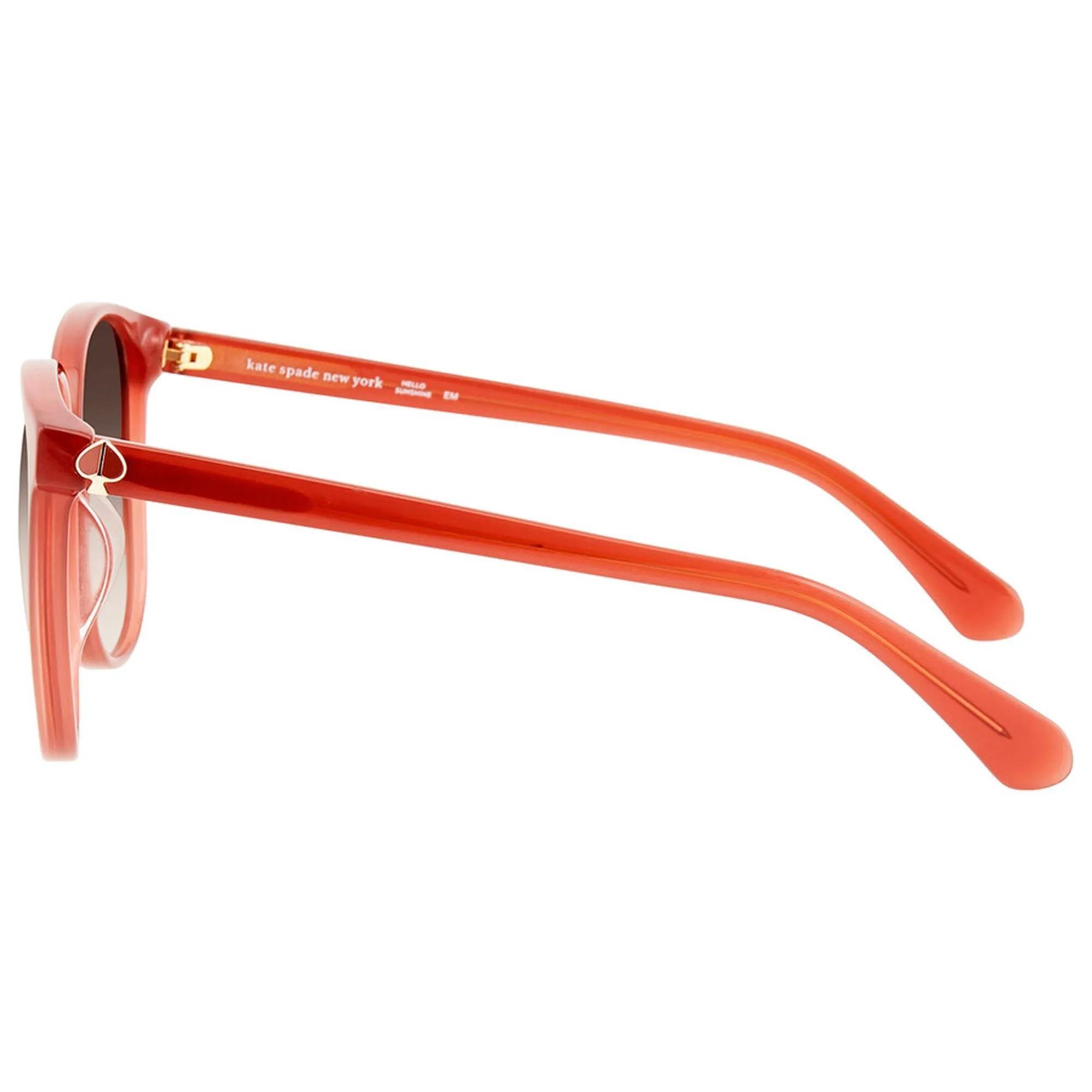 Kate Spade Women's Sunglasses - Alianna-G/S Salmon Red Square Frame | ALIANNA-G S 09R6 Kate Spade Sunglasses