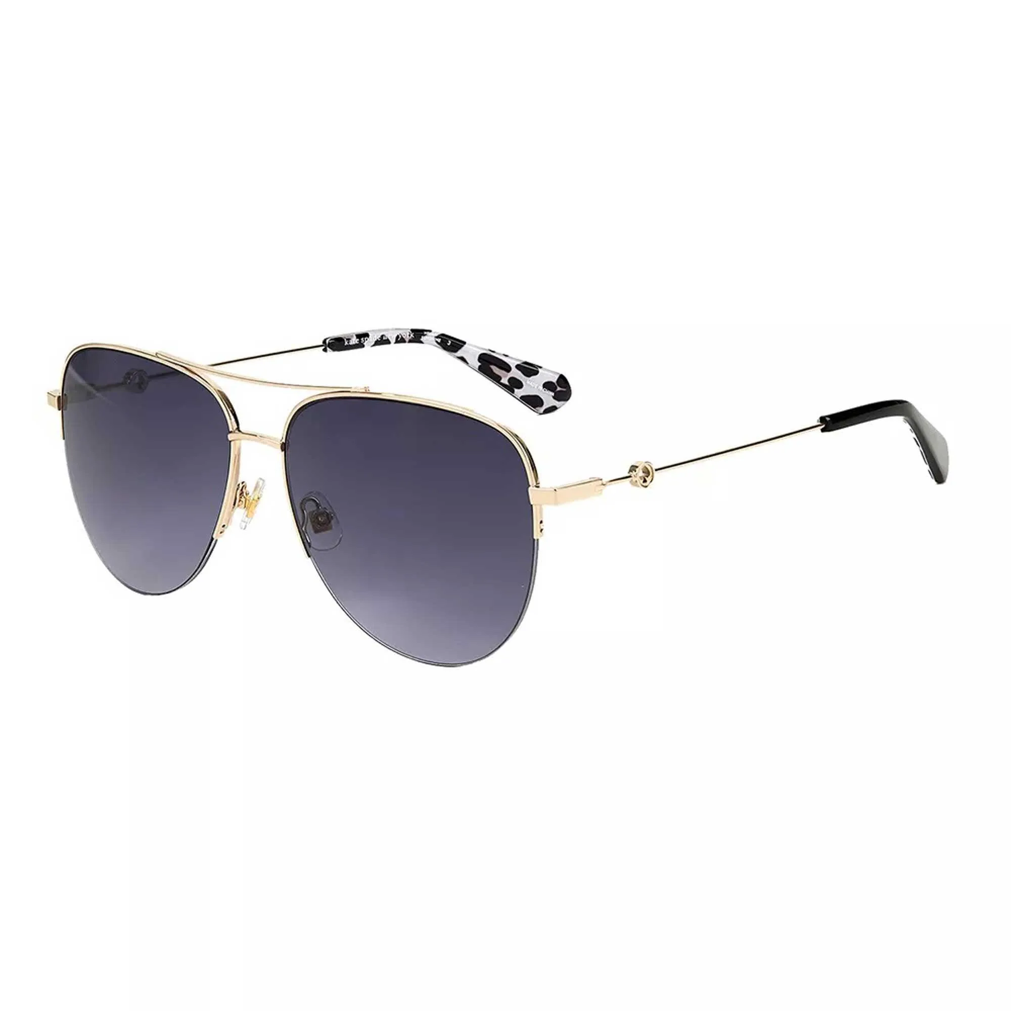 Kate Spade Women's Sunglasses - Black Gold Frame Gradient Lens | MAISIE/G/S 0807 Kate Spade Sunglasses
