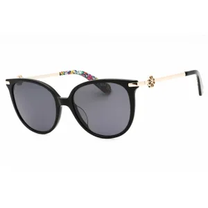 Kate Spade Women's Sunglasses - Black Plastic Cat Eye Frame | KRISTINA/G/S 0807 IR Kate Spade Sunglasses