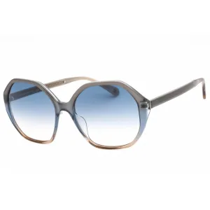Kate Spade Women's Sunglasses - Blue Plastic Geometric Shape Frame | WAVERLY/G/S 0PJP Kate Spade Sunglasses