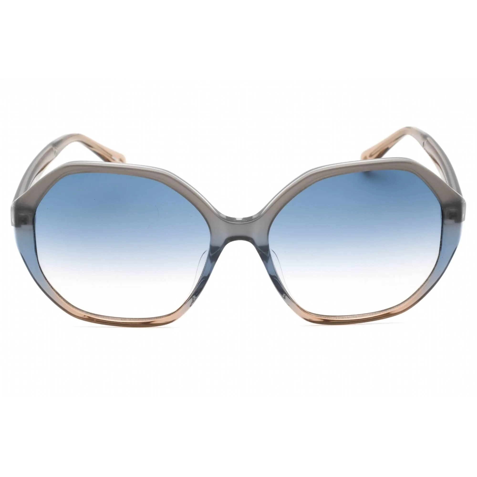 Kate Spade Women's Sunglasses - Blue Plastic Geometric Shape Frame | WAVERLY/G/S 0PJP Kate Spade Sunglasses