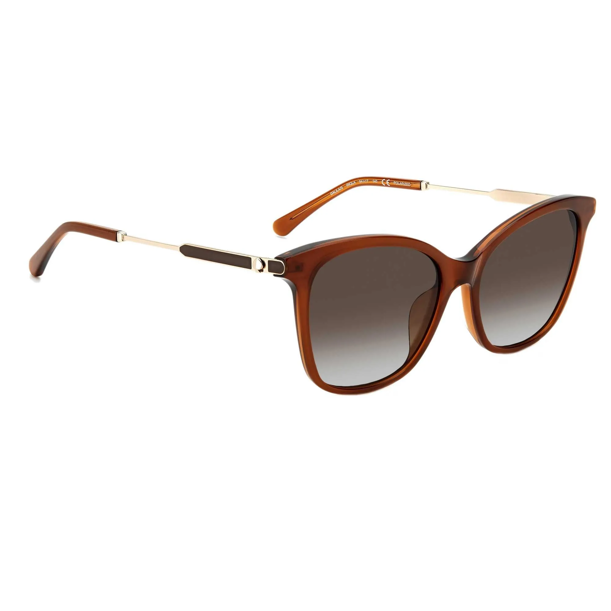 Kate Spade Women's Sunglasses - Brown Cat-Eye Acetate Frame | DALILA/S 009Q Kate Spade Sunglasses