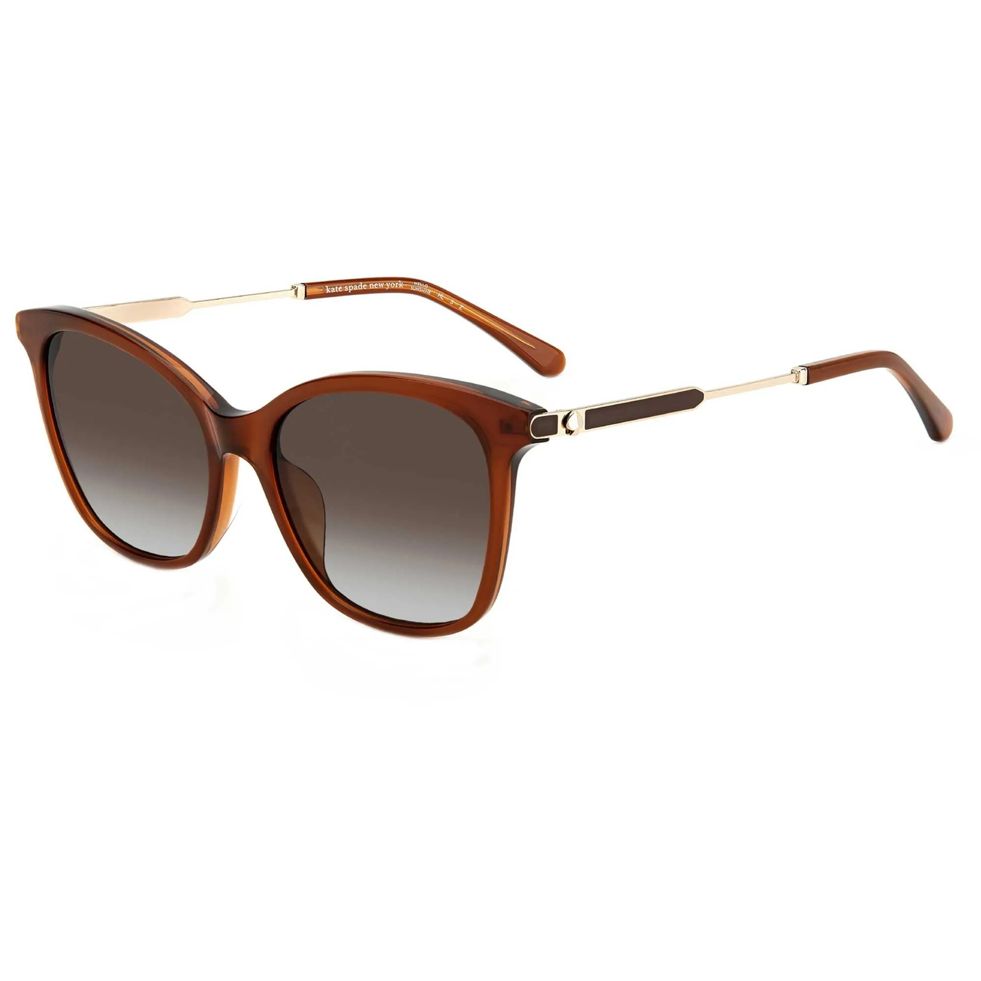 Kate Spade Women's Sunglasses - Brown Cat-Eye Acetate Frame | DALILA/S 009Q Kate Spade Sunglasses
