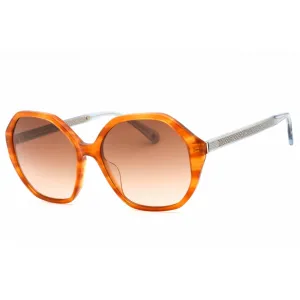 Kate Spade Women's Sunglasses - Brown Horn Plastic Geometric | WAVERLY/G/S 0EX4 HA Kate Spade Sunglasses