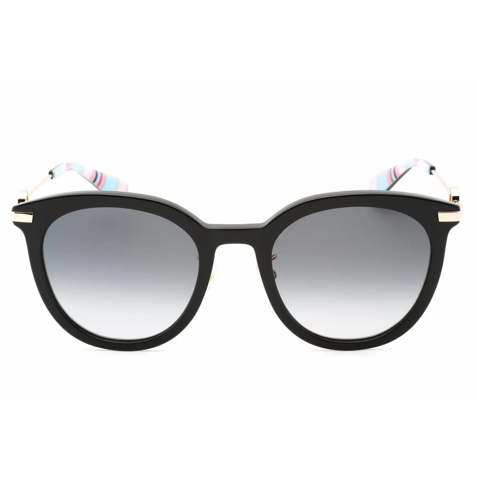 Kate Spade Women's Sunglasses - Dark Grey Sf Lens Round Frame | KEESEY/G/S 0807 9O Kate Spade Sunglasses
