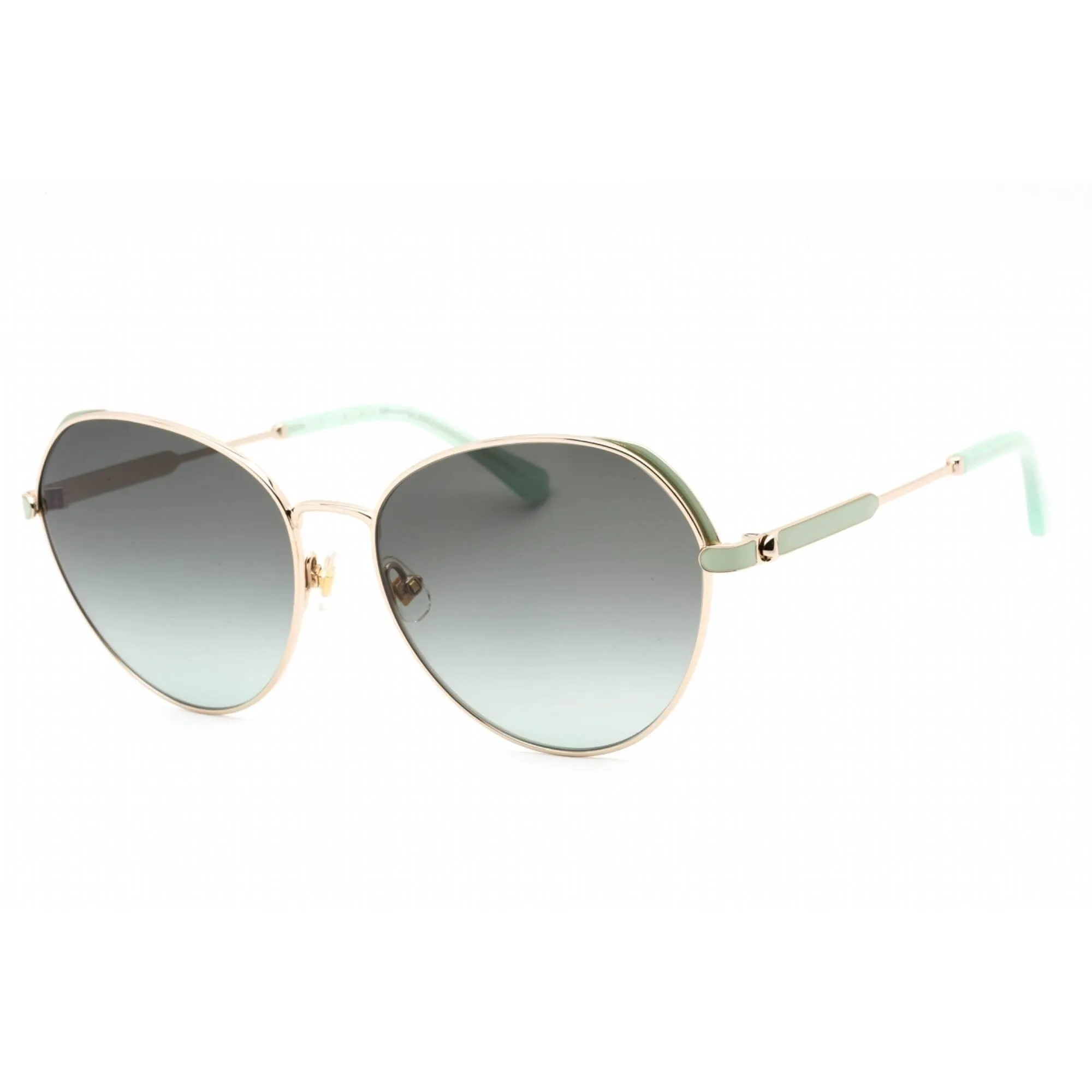 Kate Spade Women's Sunglasses - Full Rim Gold/Green Metal Oval | OCTAVIA/G/S 0PEF IB Kate Spade Sunglasses