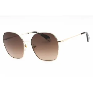 Kate Spade Women's Sunglasses - Gold Blue Metal Butterfly Frame | KENNA/G/S 0LKS HA Kate Spade Sunglasses