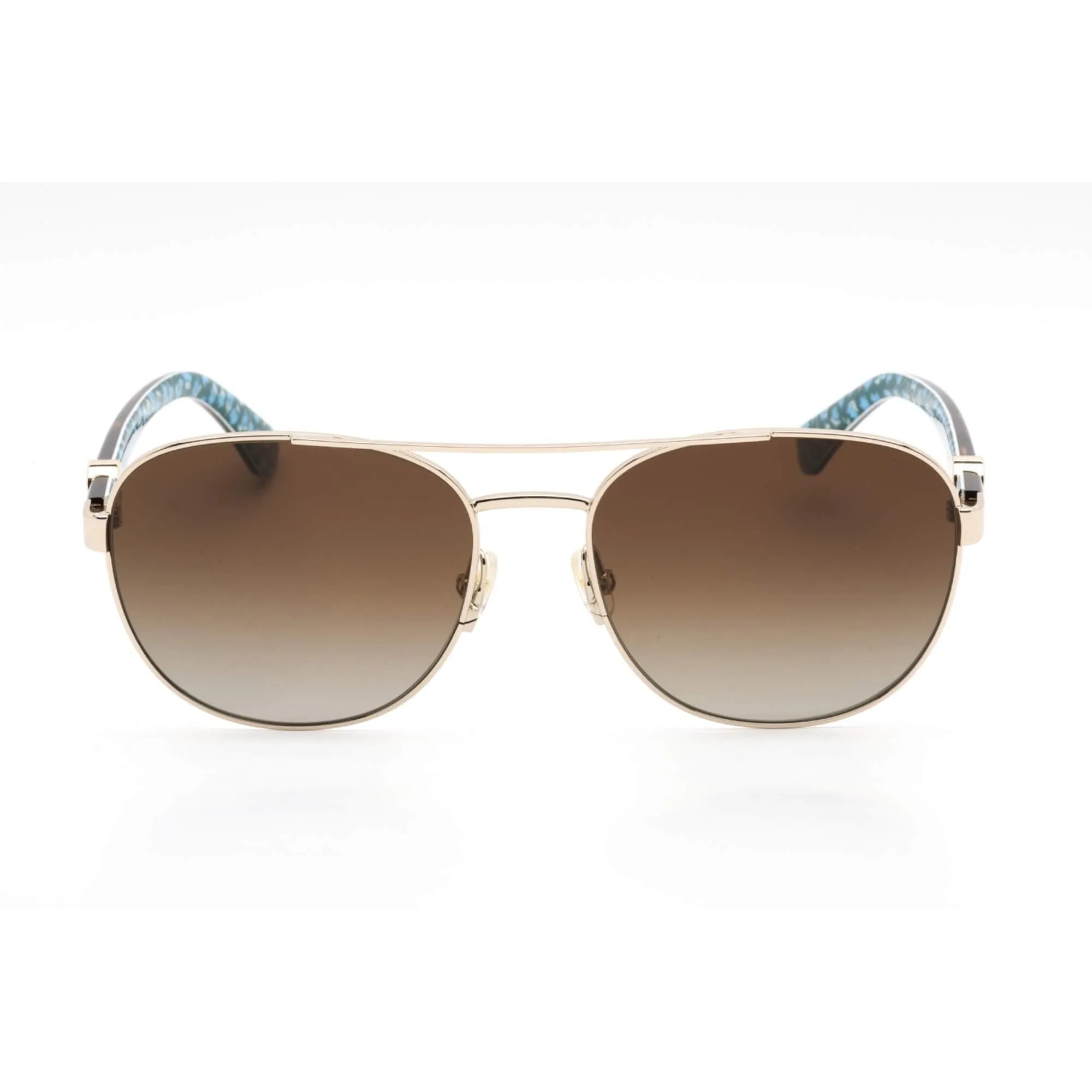 Kate Spade Women's Sunglasses - Gold/Havana Aviator Metal Frame | RAGLAN/G/S 006J LA Kate Spade Sunglasses