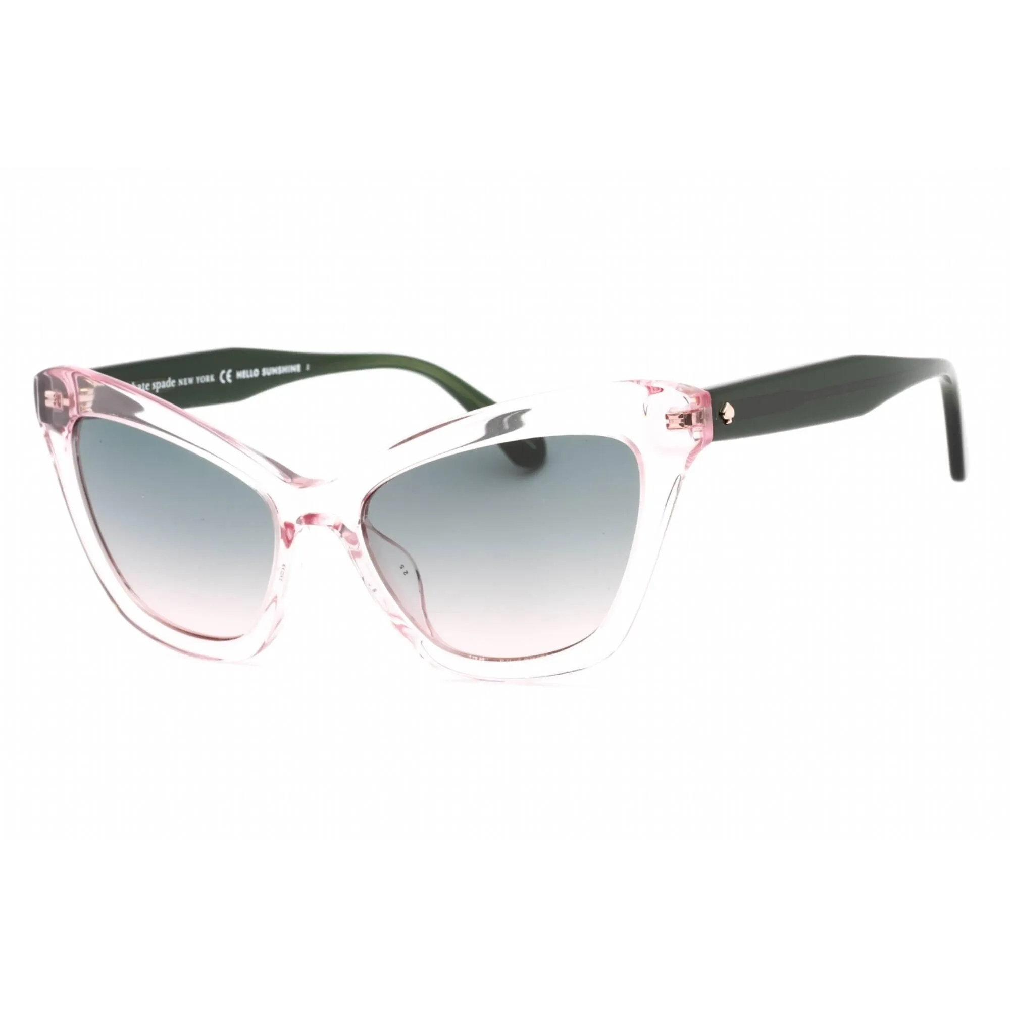 Kate Spade Women's Sunglasses - Green Pink Lens Cat Eye Frame | AMELIE/G/S 035J JP Kate Spade Sunglasses