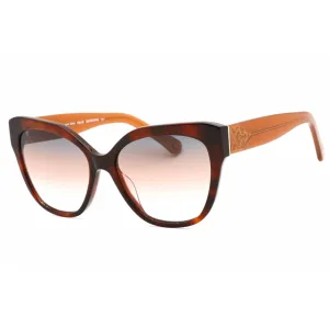 Kate Spade Women's Sunglasses - Havana Plastic Cat Eye Frame | SAVANNA/G/S 0086 PR Kate Spade Sunglasses