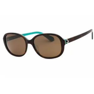 Kate Spade Women's Sunglasses - Havana Turquoise Oval Frame | IZABELLA/G/S 0FZL SP Kate Spade Sunglasses