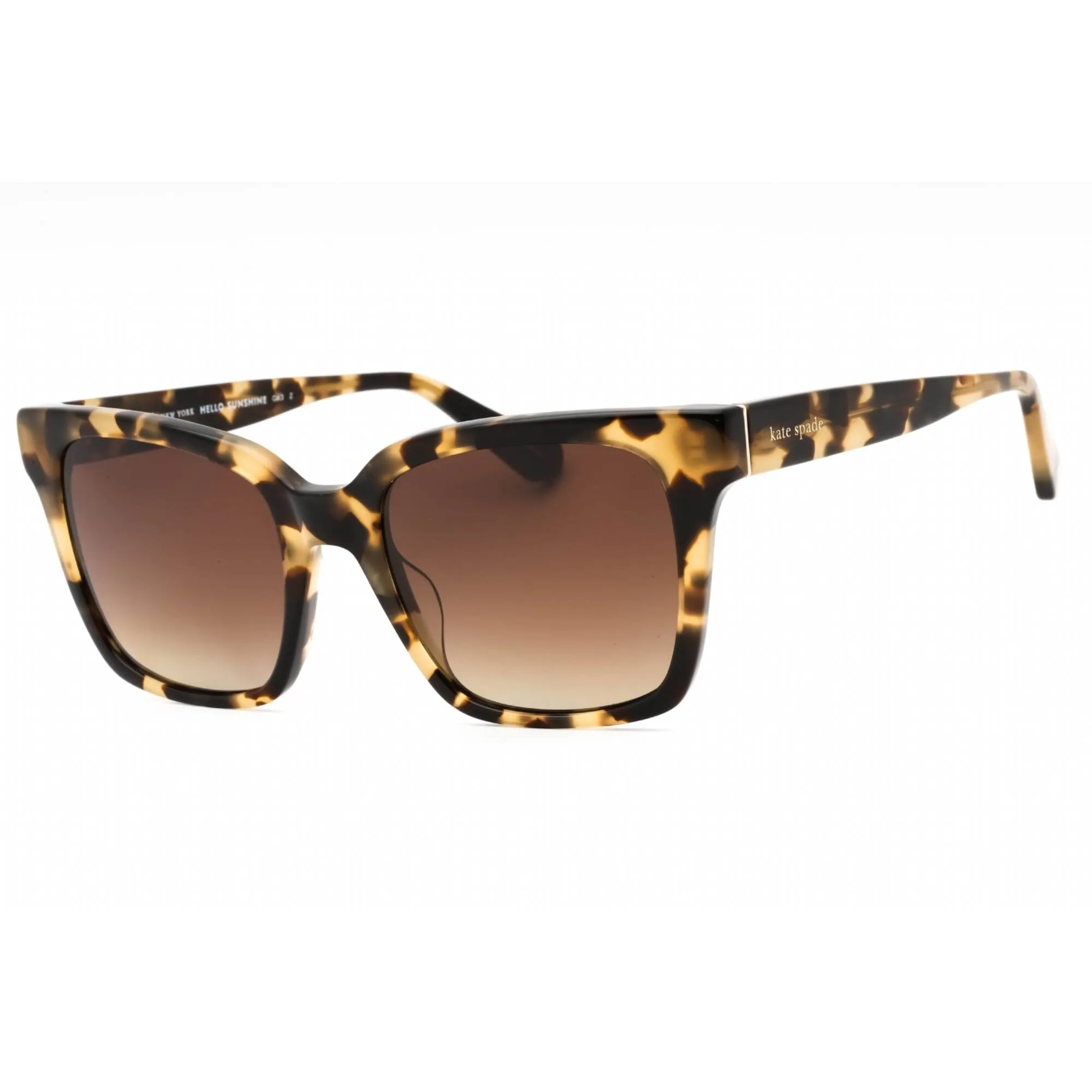 Kate Spade Women's Sunglasses - Light Havana Cat Eye Frame | HARLOW/G/S 0SX7 LA Kate Spade Sunglasses
