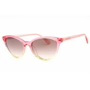 Kate Spade Women's Sunglasses - Pink Yellow Plastic Cat Eye Frame | ADELINE/G/S GVZ HA Kate Spade Sunglasses