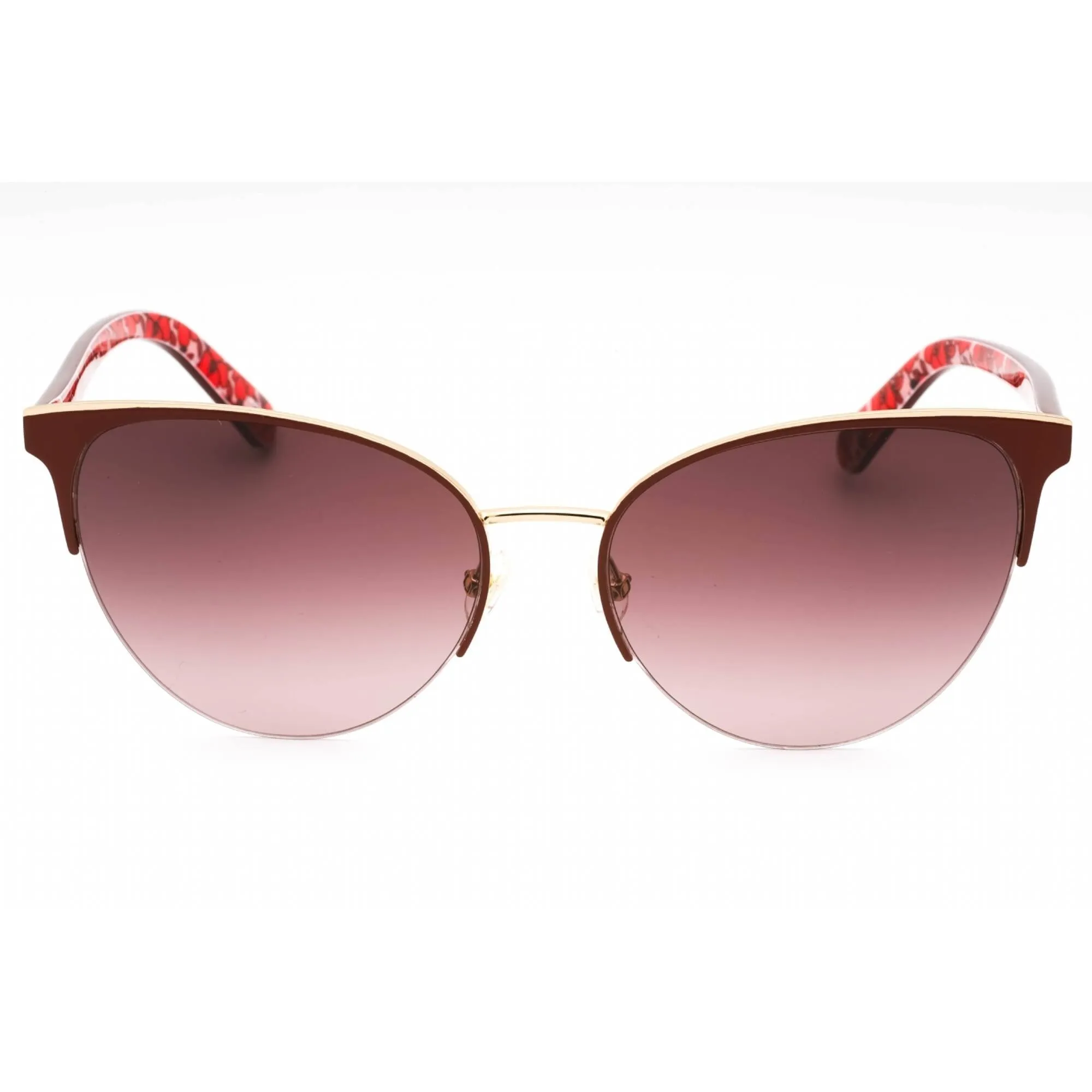 Kate Spade Women's Sunglasses - Red Metal Cat Eye Full Rim Frame | IZARA/G/S 0C9A 3X Kate Spade Sunglasses