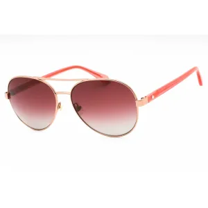 Kate Spade Women's Sunglasses - Rose Gold Metal Aviator Frame | AVERIE/S 0000 JR Kate Spade Sunglasses
