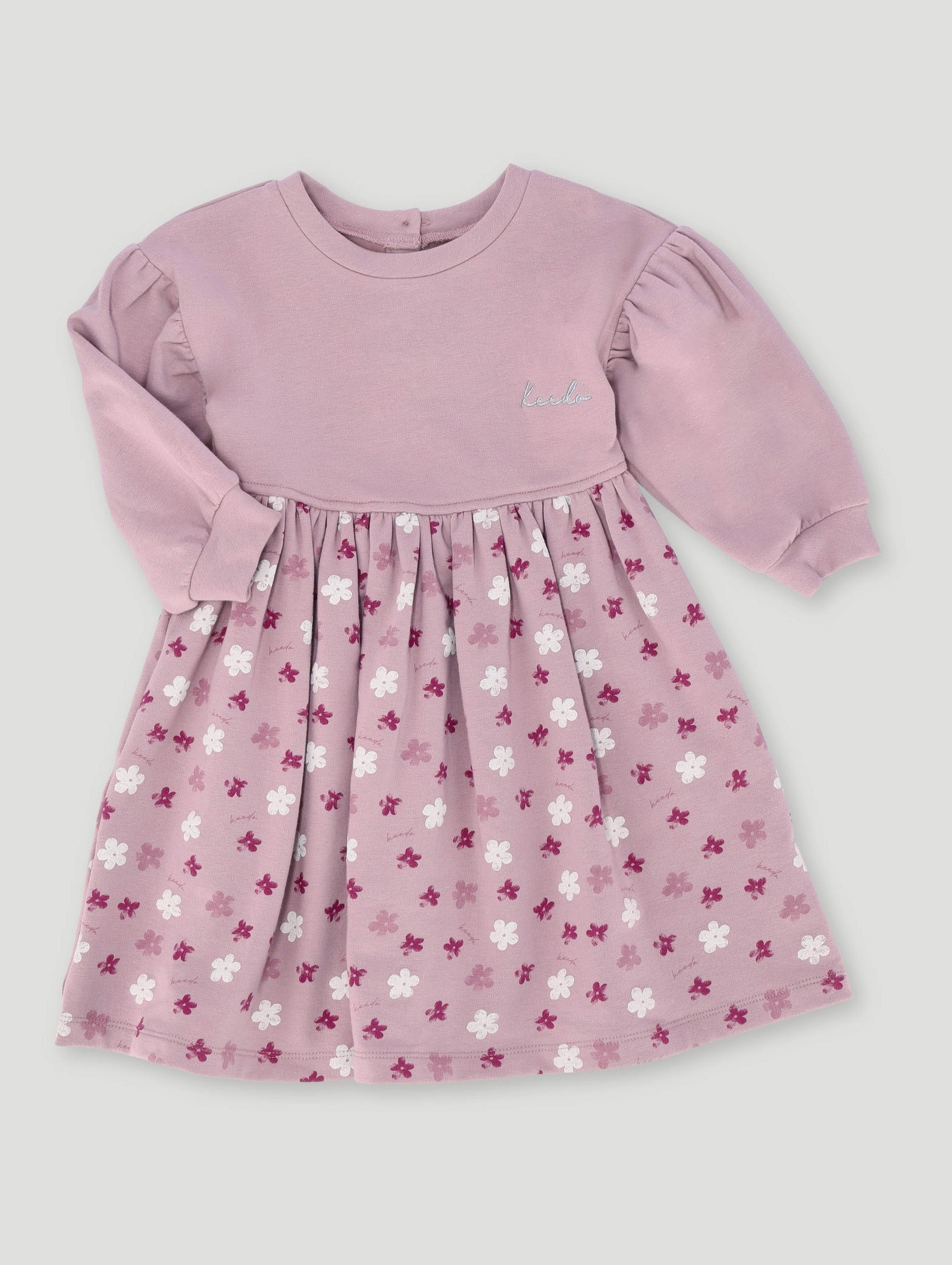 Fashion photography Keedo Girls Fashion Dress - Mauve Fashion boutiques