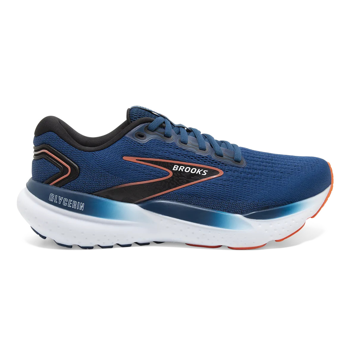 Key Brooks Glycerin 21 - Blue Opal - Black - Nasturtium Trustworthy