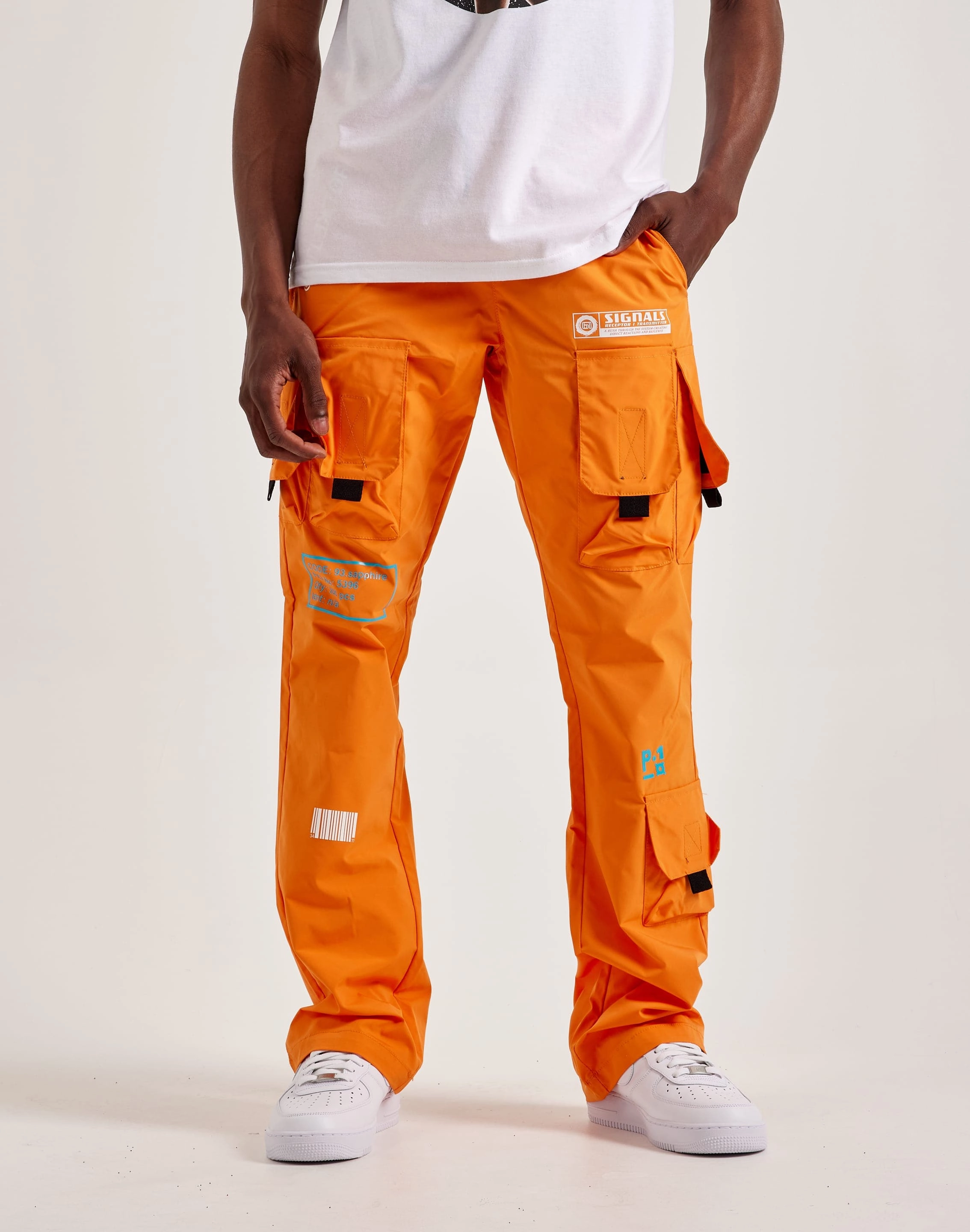 Fashion culture Kloud 9 Nylon Flare Cargo Pants Polyester - used fashion