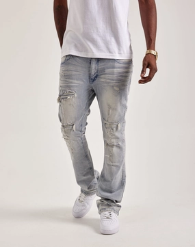 Kloud 9 Stacked Denim Jeans Clothing and accessories Fashion accessories
