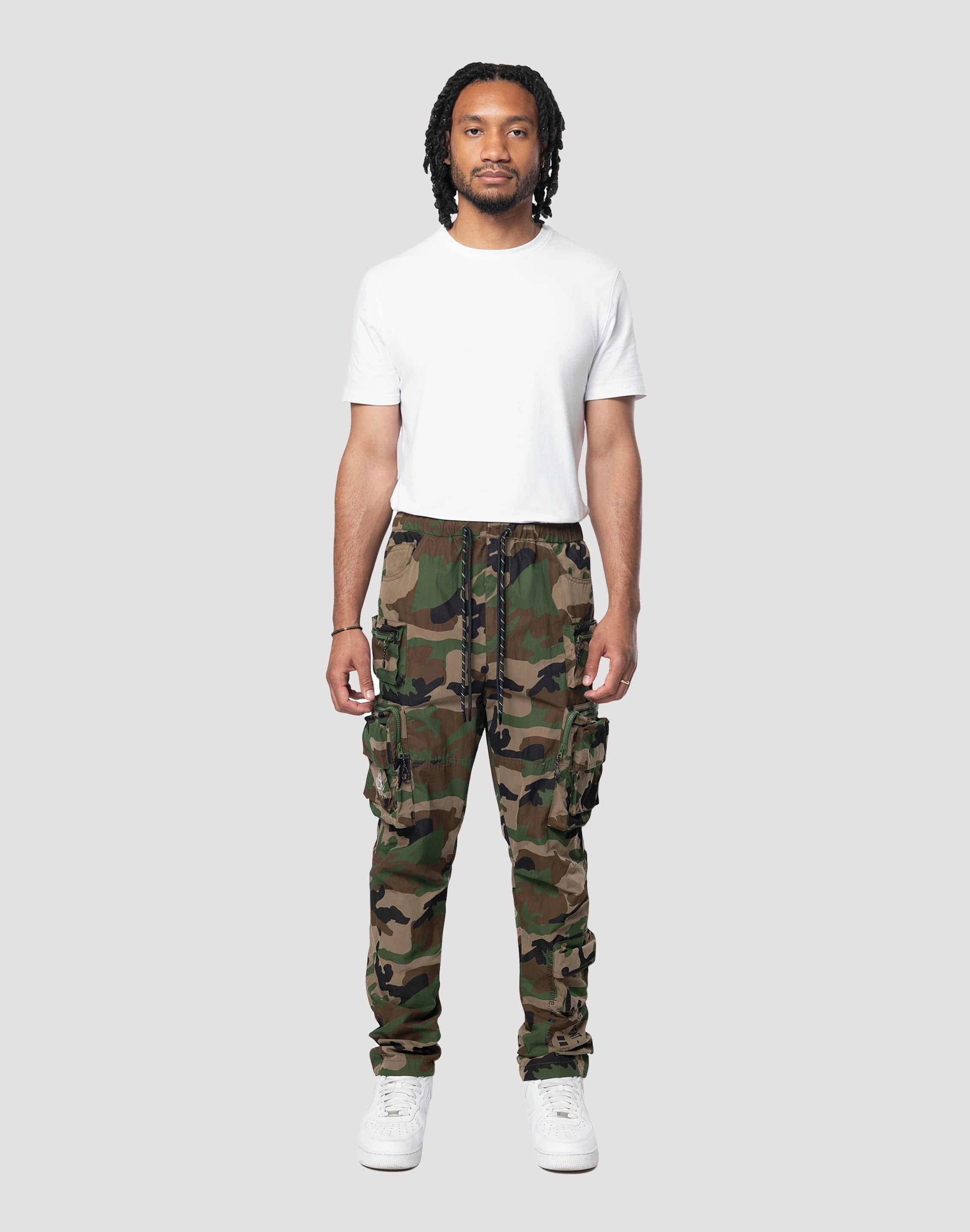Grindhouse Utility Nylon Camo Pants Designer fashion items Fashion history