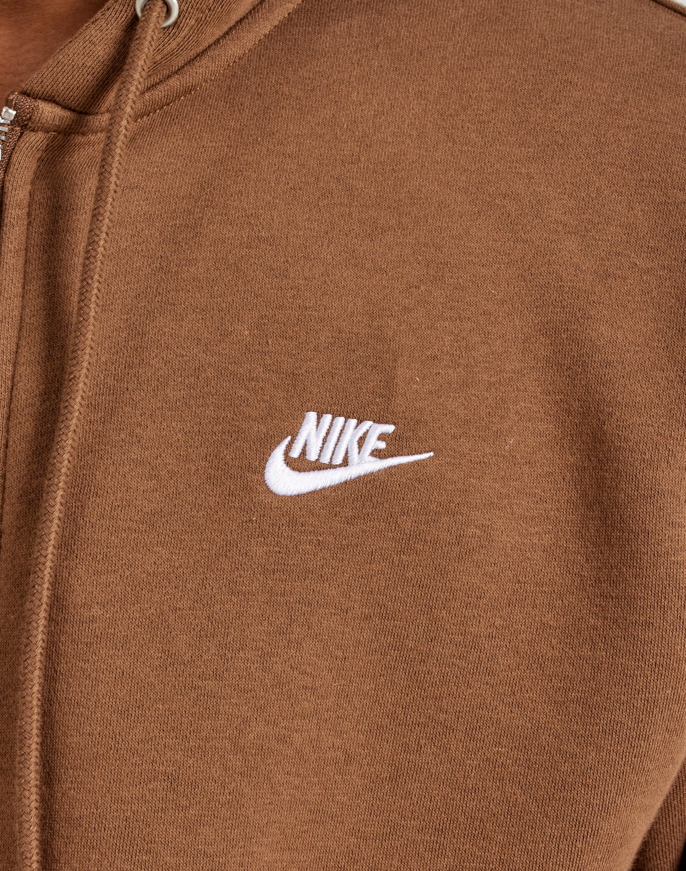 Leather - material fashion Nike Club Full-Zip Fleece Hoodie